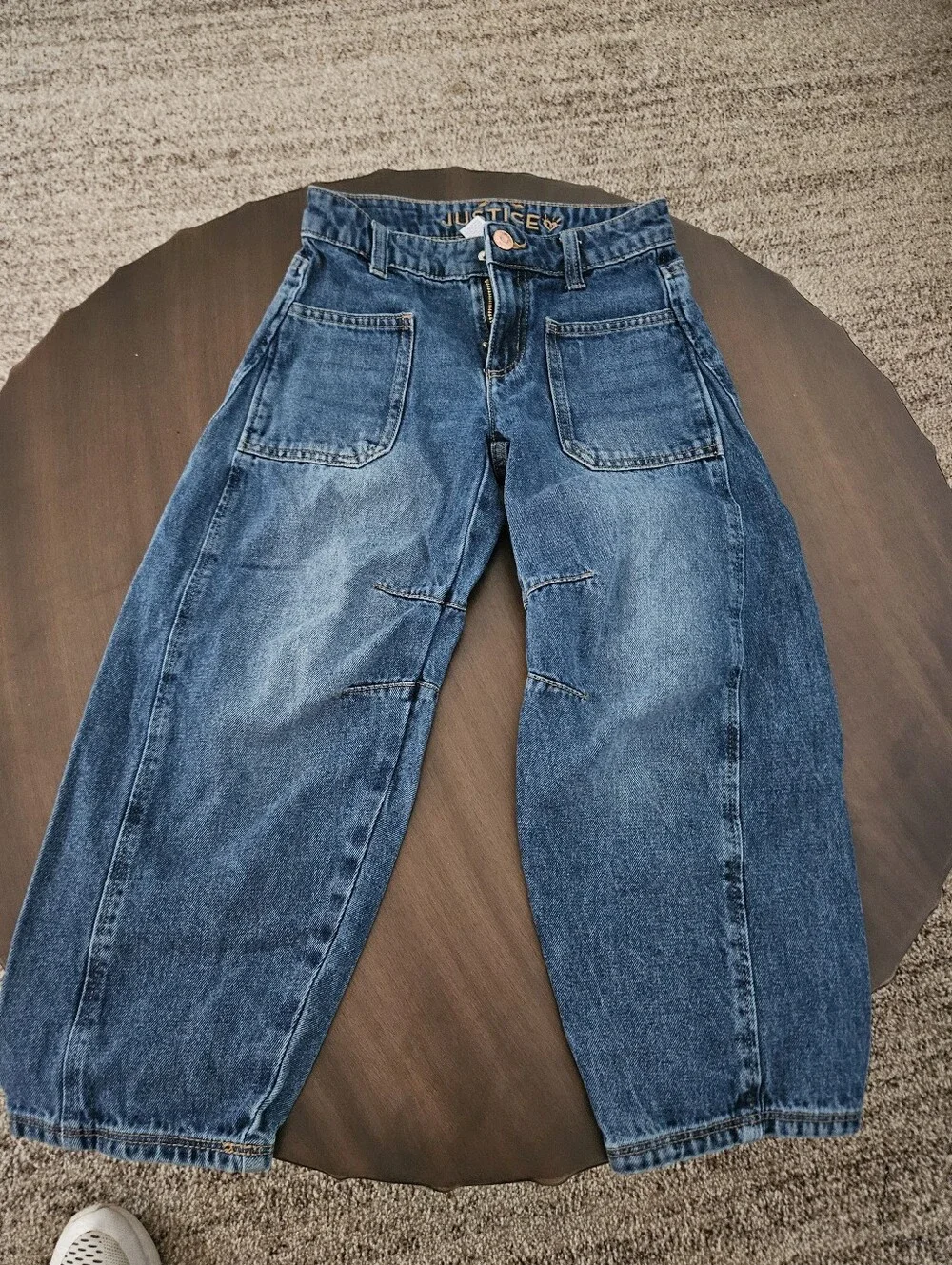 Justice Little Girls Barrel Jeans